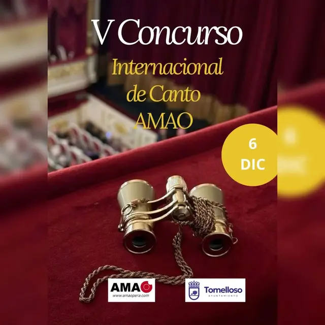 La quinta edición del certamen de canto de AMAO repartirá 1.800 euros