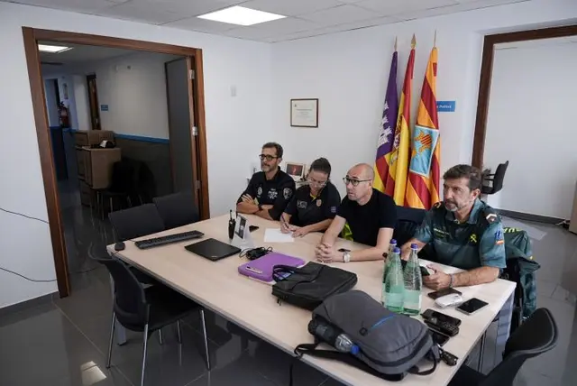 Formentera inspecciona sus caminos y evalúa los daños tras las lluvias