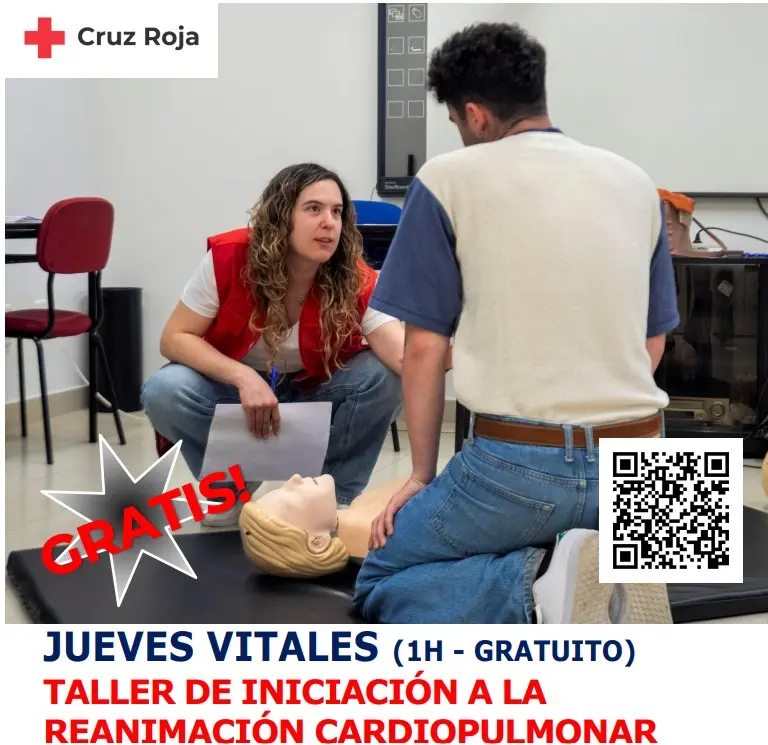 Cruz Roja impartirá una formación gratuita de RCP en Castro-Urdiales
