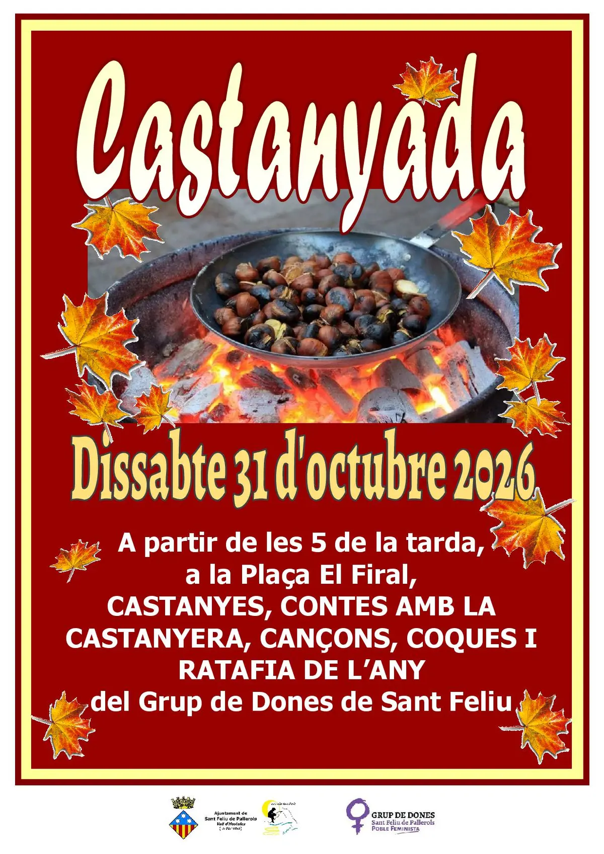Castañas, cuentos y música para celebrar la Castanyada en El Firal