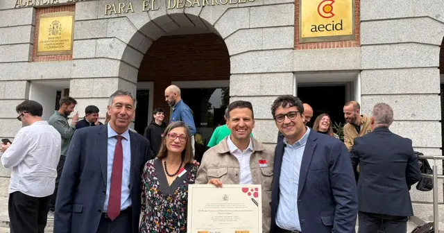 El colegio Federico Romero, premiado por su labor educativa en solidaridad global