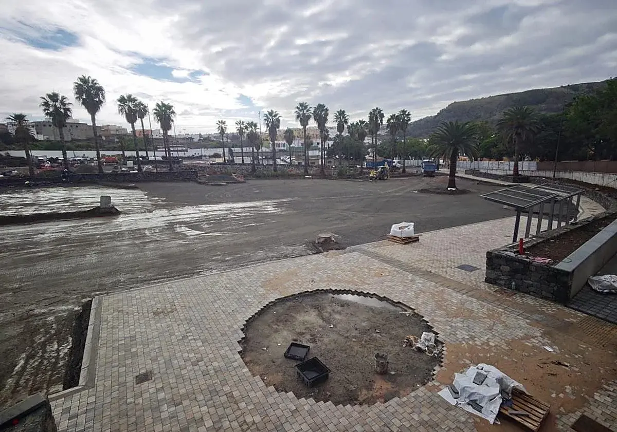 El recinto ferial de Arucas prevé recuperar su actividad en febrero de 2027