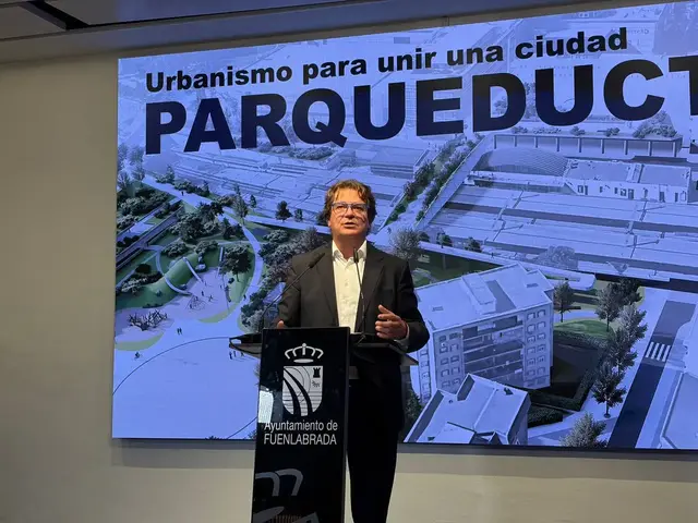 Fuenlabrada prevé abrir en 2028 una pasarela-parque de 76 metros sobre la C-5