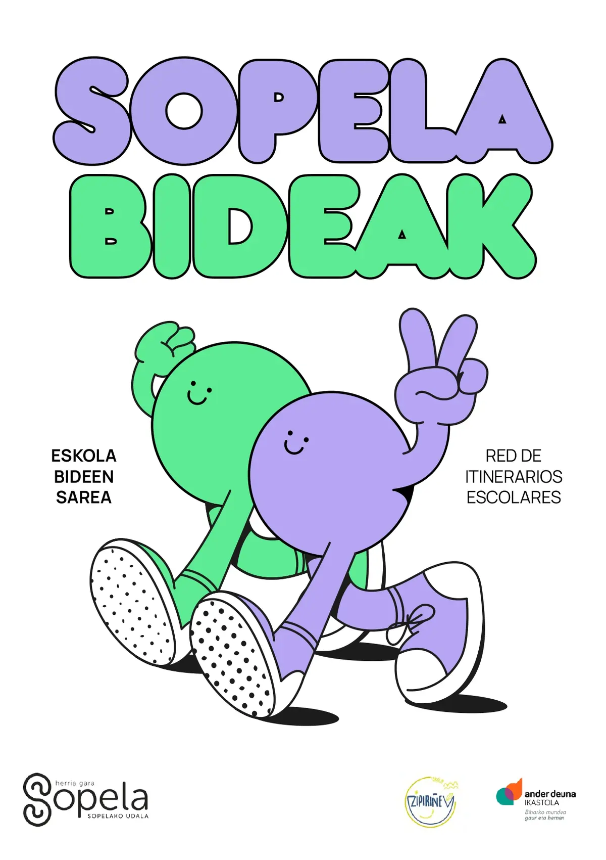 Sopela activa el nuevo curso de su proyecto de caminos escolares