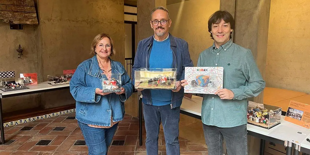 Kubix lleva a la UNED de Tudela 16 recreaciones de escenas históricas