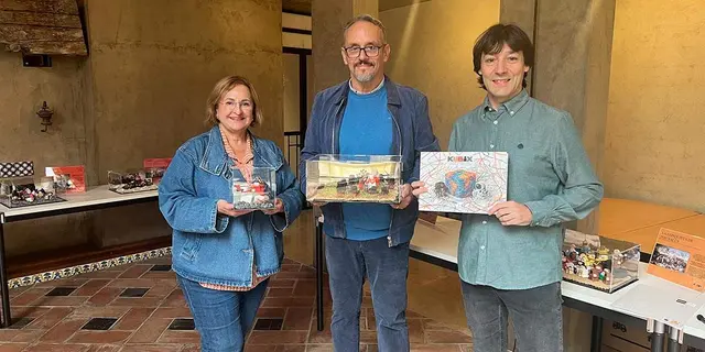 Kubix lleva a la UNED de Tudela 16 recreaciones de escenas históricas