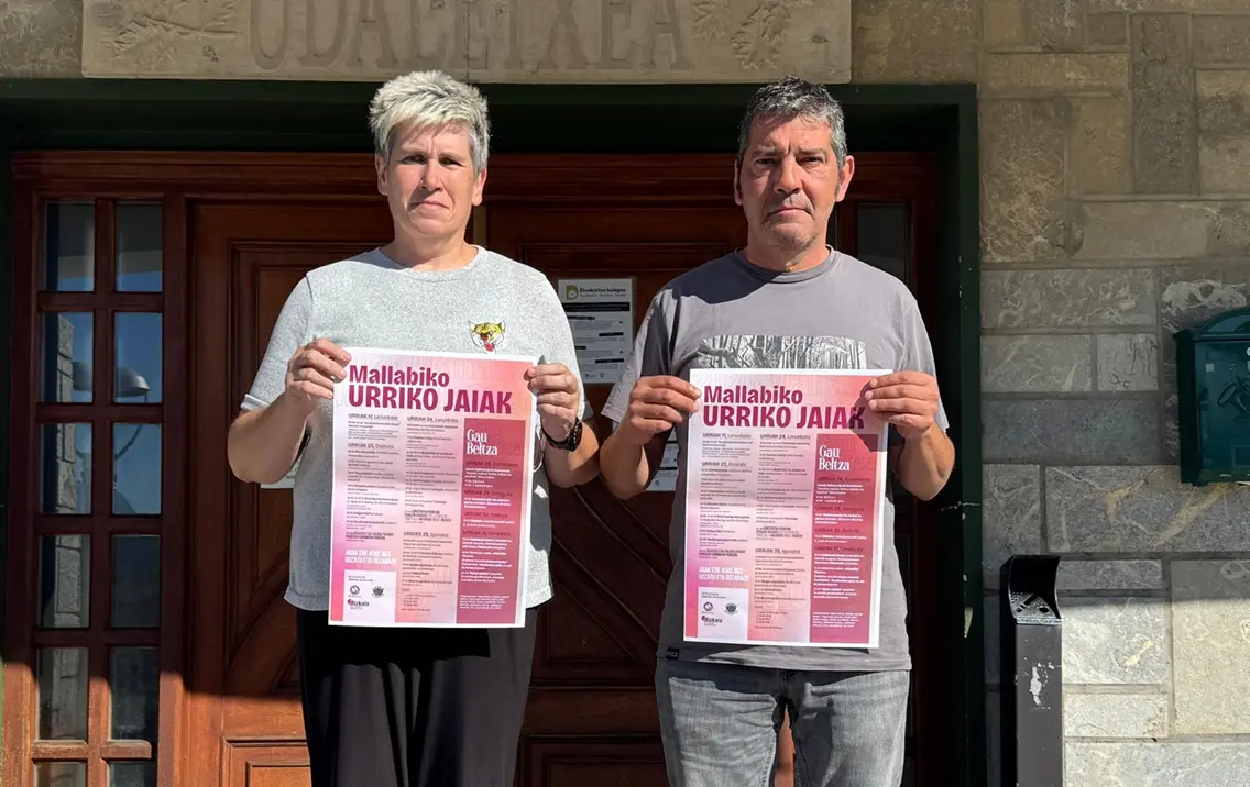 Satxibu abrirá las Urriko Jaiak de Mallabia con el txupinazo