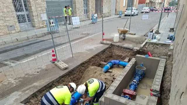 Cervera actúa sobre la red de agua para contener pérdidas y consumo