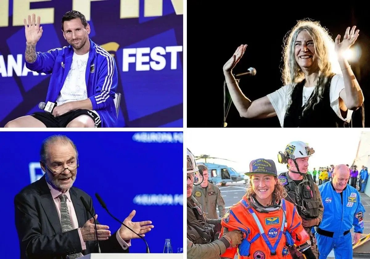 Messi, Patti Smith y Christina Koch, entre los premiados que recibirá Oviedo