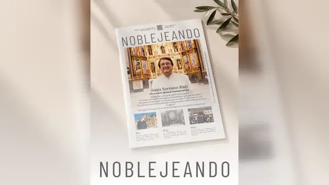 NOBLEJEANDO dedica su número 22 al párroco Jesús Serrano y a una visita presidencial
