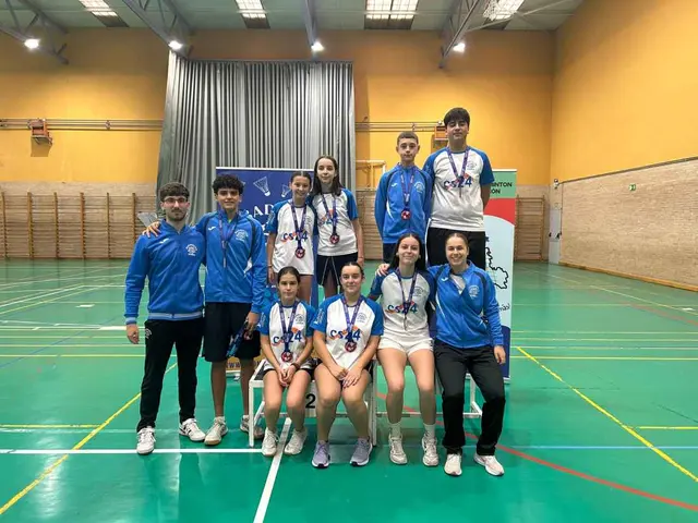 El Club Bádminton Soria-CS24 suma ocho podios en el torneo territorial