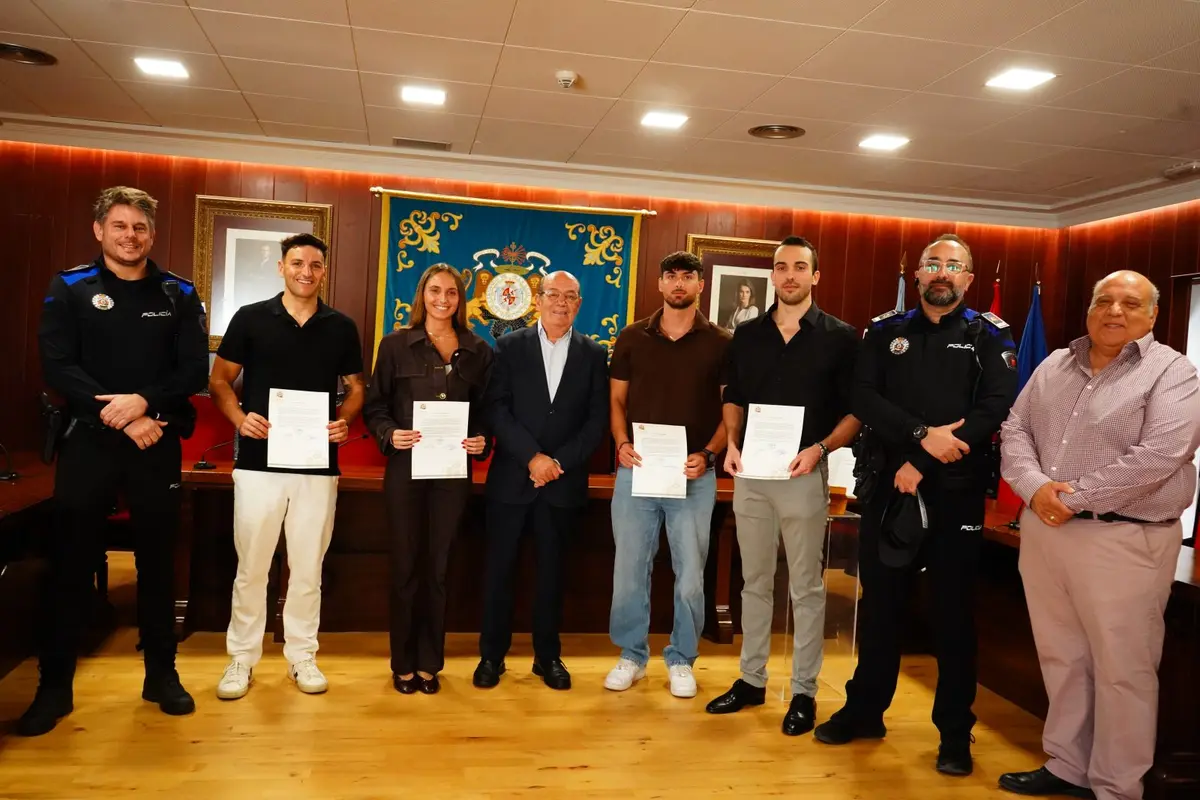 Cuatro incorporaciones completan la plantilla policial de El Escorial