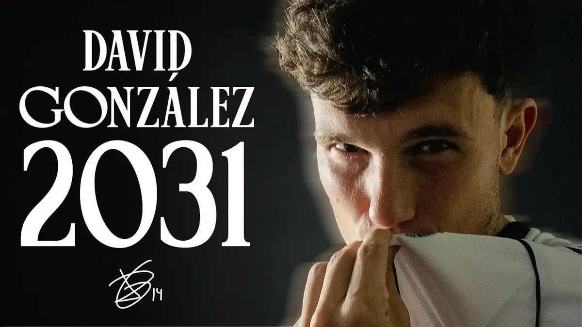 David González prolonga su vínculo con el Burgos CF hasta 2031