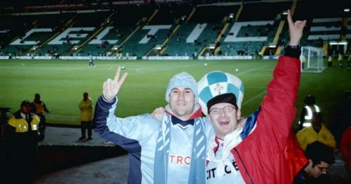 Un celtista de A Guarda revive su visita a Celtic Park