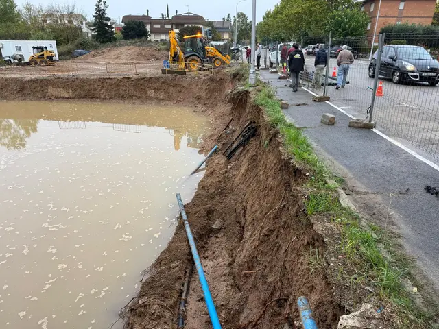 La lluvia interrumpe el suministro de agua en buena parte de la Cissa