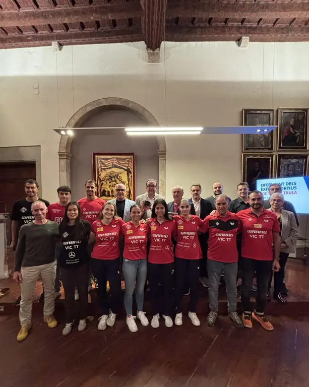 El Vic Tennis Taula pone en valor sus resultados y su proyecto deportivo