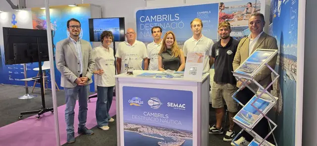Cambrils lleva su oferta náutica al Salón de Barcelona con un estand compartido