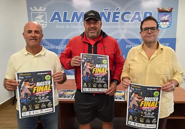 Almuñécar acogerá el Máster Final de la Súper Liga Costa Tropical de Pádel
