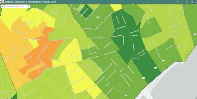 El Atlas de Renta del INE permite consultar los ingresos por zonas de Mataró
