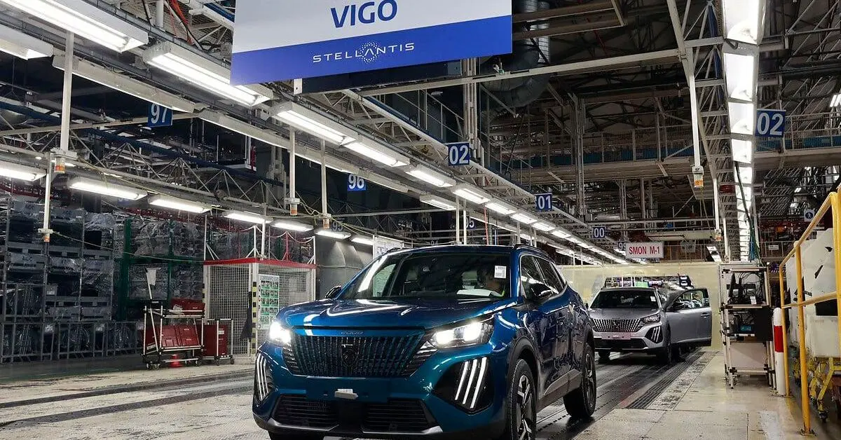 Stellantis detendrá durante dos días la línea del SUV en Vigo