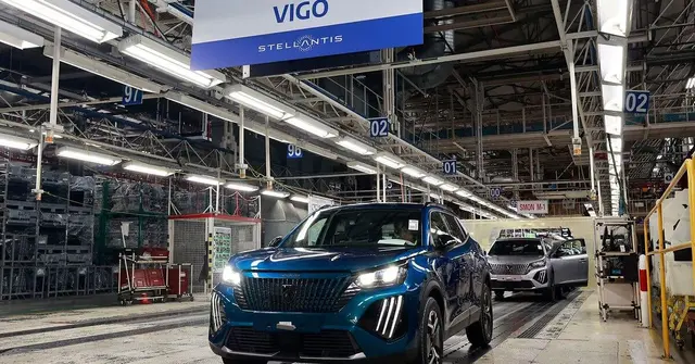 Stellantis detendrá durante dos días la línea del SUV en Vigo