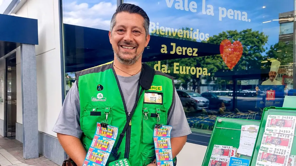 Un premio de 245.000 euros de la ONCE llega a siete cupones en Jerez