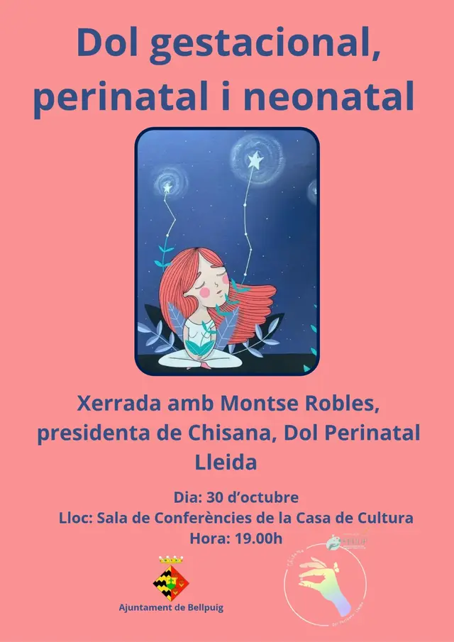 Bellpuig anuncia una xerrada sobre el dol perinatal per al 30 d’octubre
