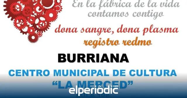 Burriana llama a sumarse a una nueva colecta de sangre