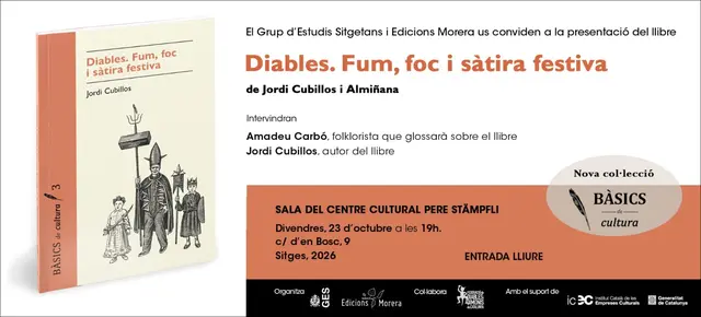 Sitges incluye en su agenda la presentación de un libro sobre los diablos festivos