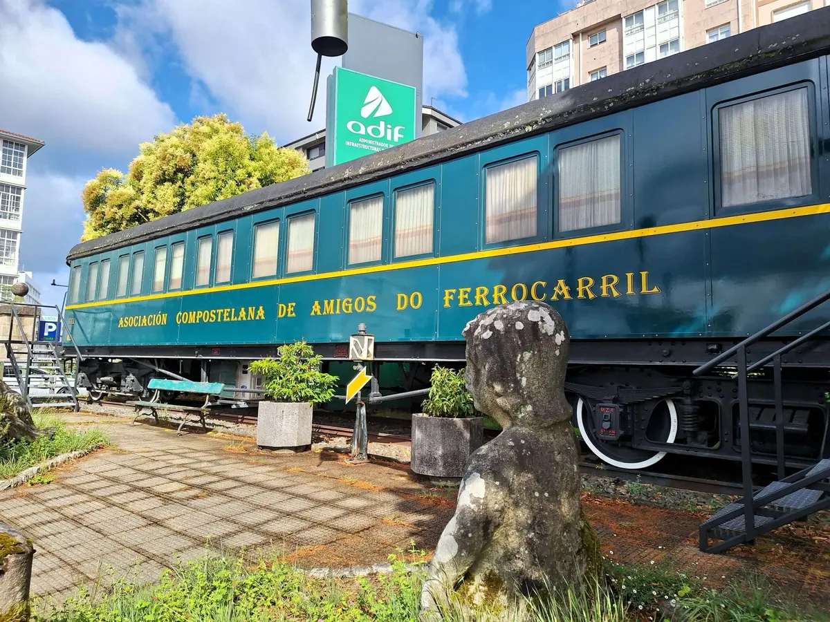 Área Central mostrará el pasado ferroviario de la Vía Verde Compostela-Tambre-Lengüelle