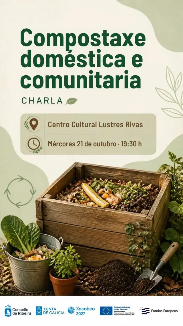 Ribeira explicará cómo dar una segunda vida a los residuos orgánicos