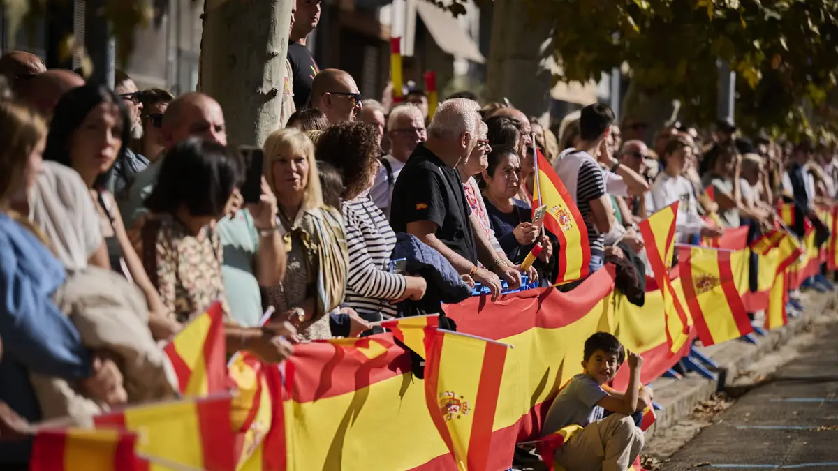 Pamplona reúne actos ciudadanos y una manifestación por la Fiesta Nacional