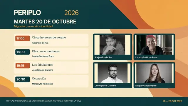 Periplo reúne en Puerto de la Cruz tres voces para hablar de migración e identidad