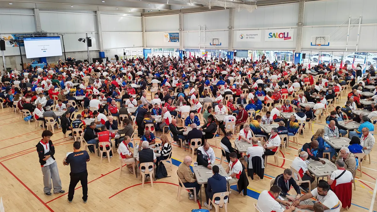Salou cierra el Mundial de dominó con un podio individual encabezado por Venezuela