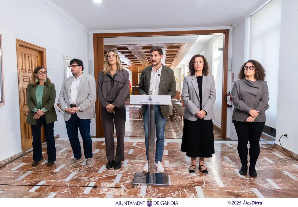 Gandia inicia los trámites para optar a ayudas tras la dana Adam