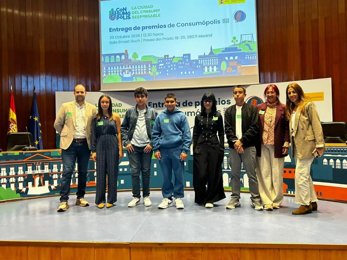 El IES A Cachada de Boiro logra proyección nacional en los Premios Consumópolis