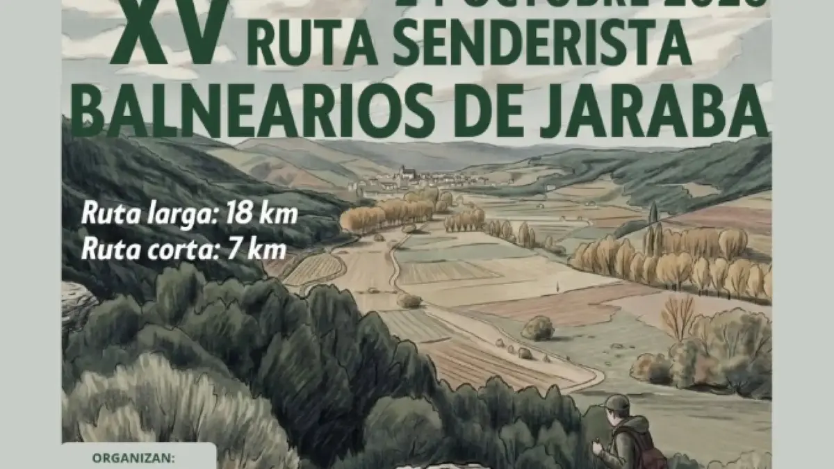Último tramo de inscripción para la ruta senderista de Jaraba