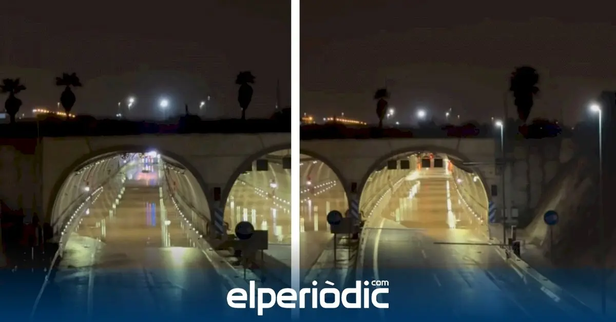 La inundación del túnel mantiene cerrados cuatro kilómetros de la A-7