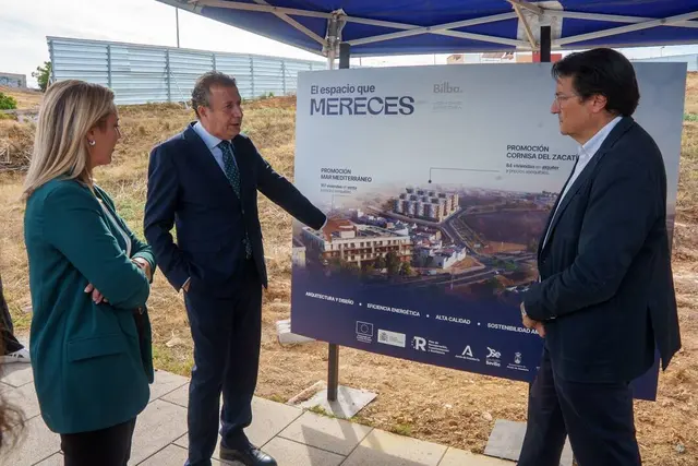 La Diputación financia 84 viviendas de alquiler en construcción en Alcalá