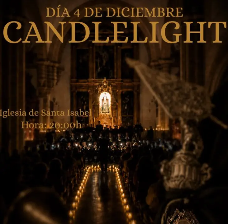 Candlelight volverá a la iglesia de Santa Isabel de Marchena el 4 de diciembre