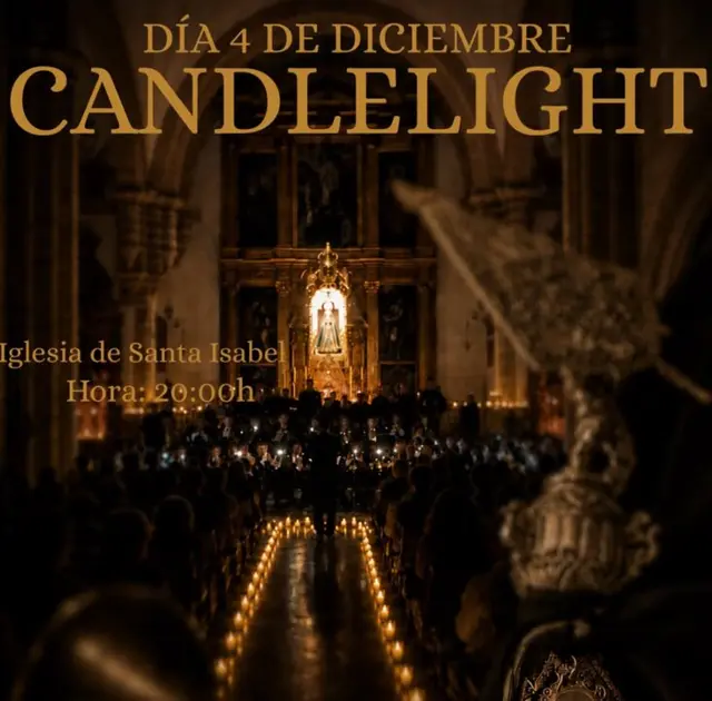 Candlelight volverá a la iglesia de Santa Isabel de Marchena el 4 de diciembre