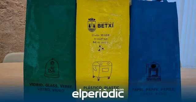 Betxí impulsa el reciclaje doméstico con bolsas reutilizables gratuitas