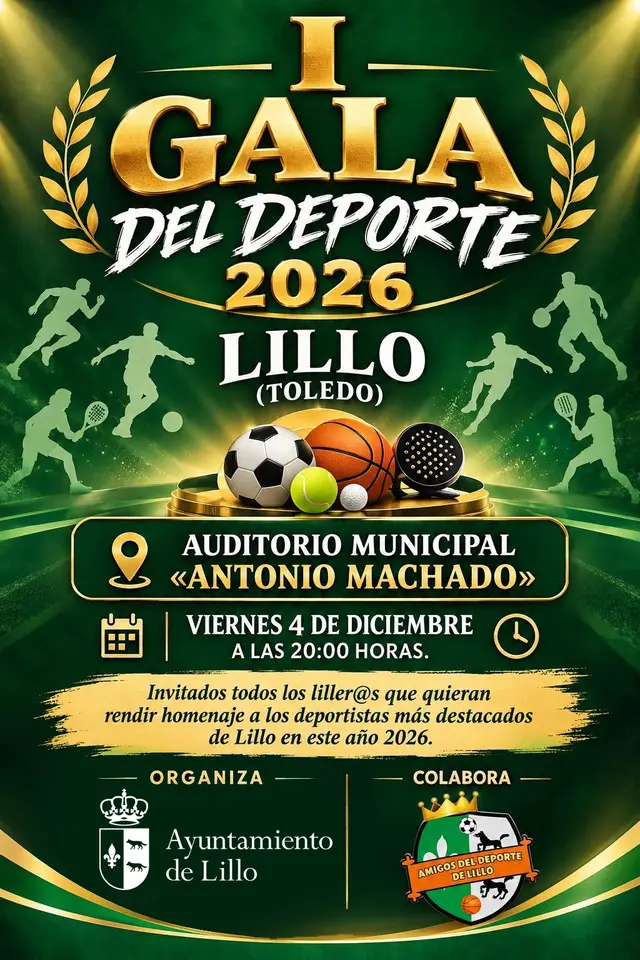 Lillo celebrará en diciembre su primera Gala del Deporte