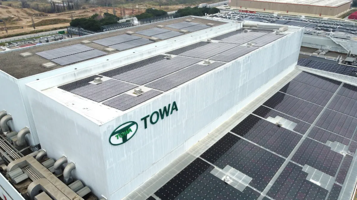 Towa reduce un 31% el consumo de agua en seis años