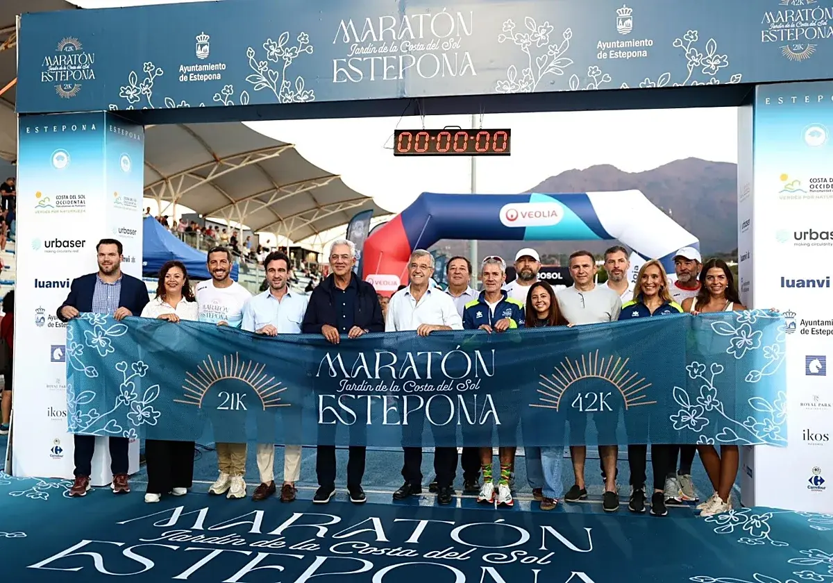 Estepona inaugura su maratón con 1.700 corredores
