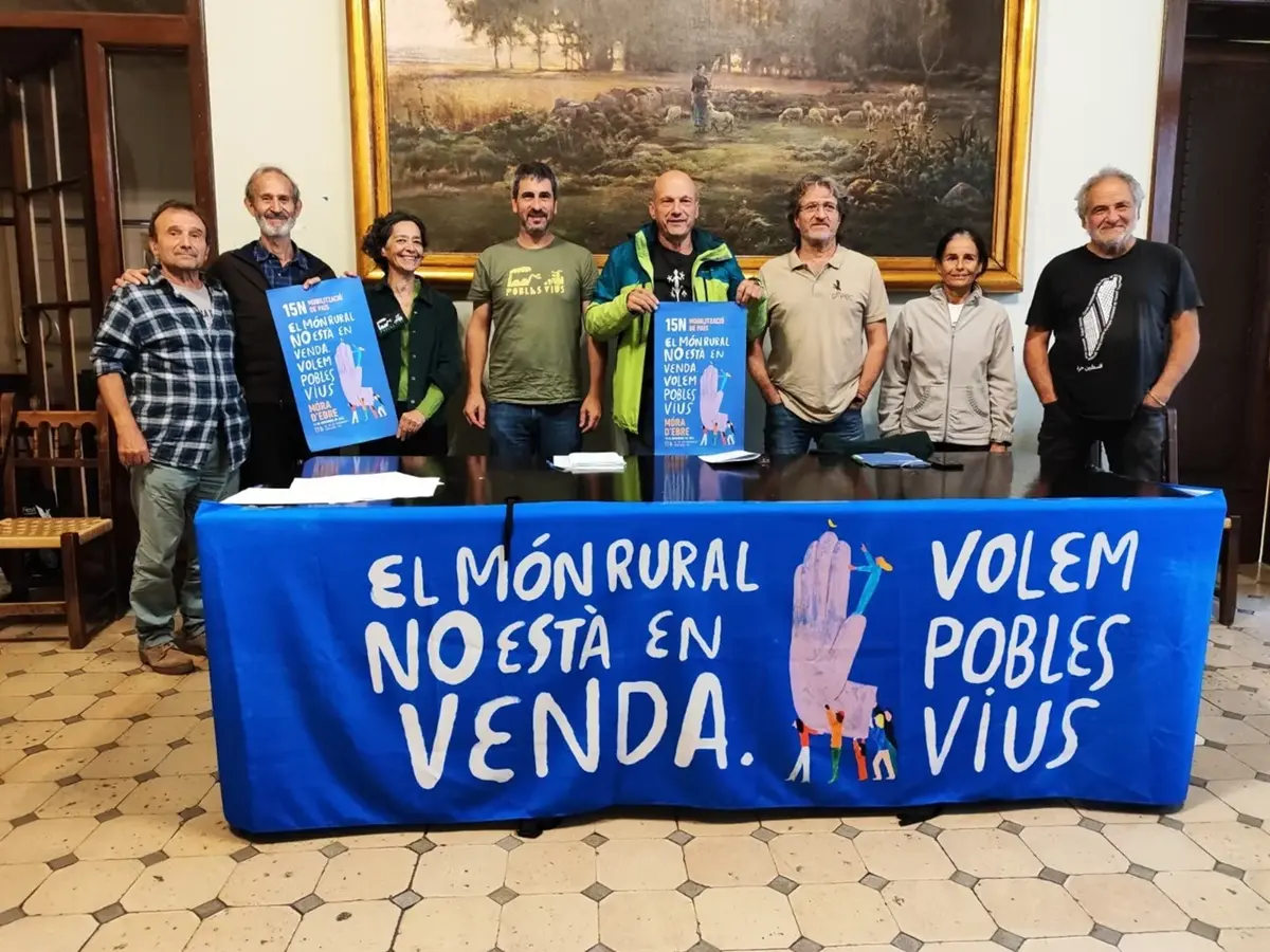 Móra d’Ebre acogerá una movilización por el futuro de los espacios rurales