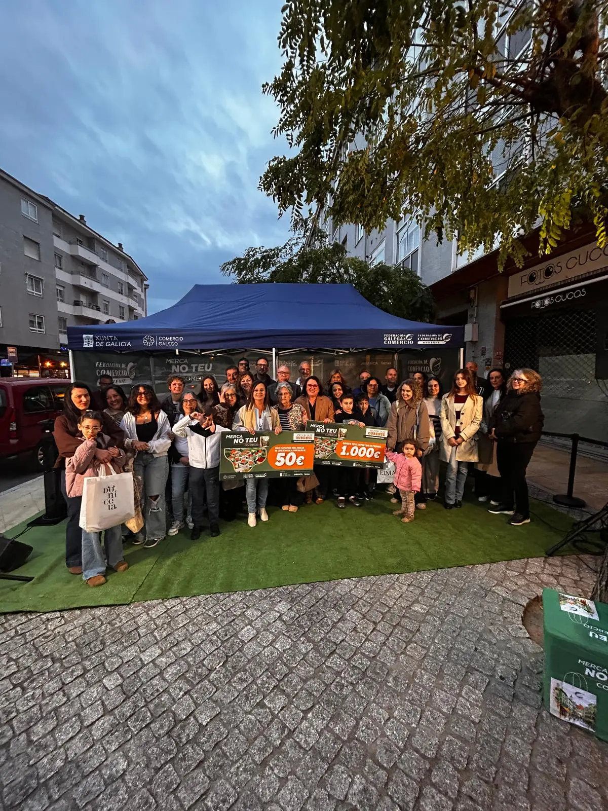 La campaña comercial de Barbadás premia a consumidores de la localidad