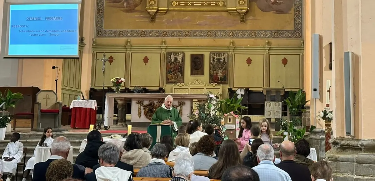 Santa Maria de Guissona celebra la reunión interparroquial anual