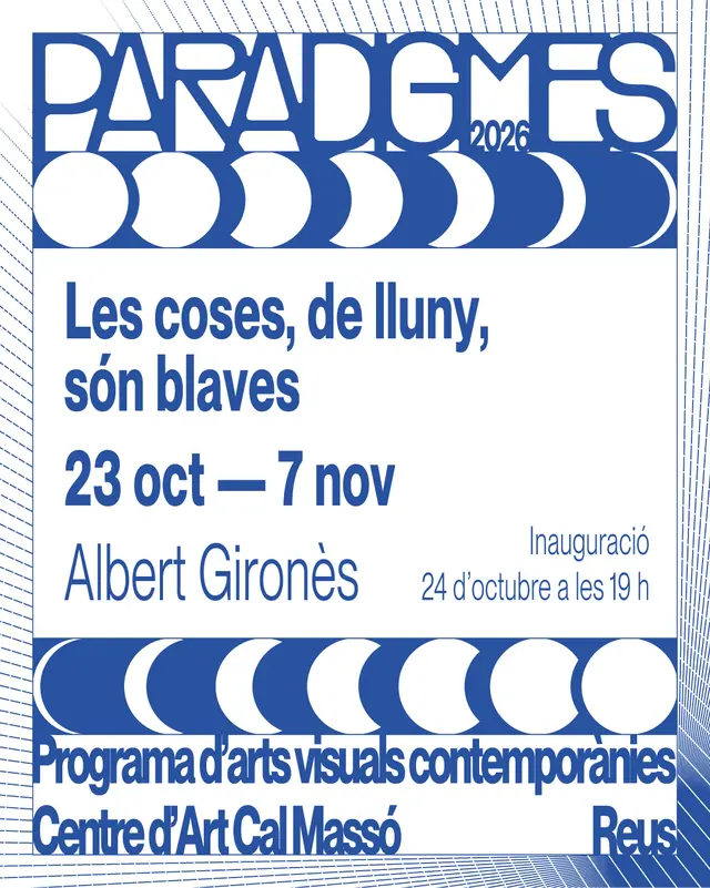 Cal Massó inaugurará una exposición de Albert Gironès el 24 de octubre