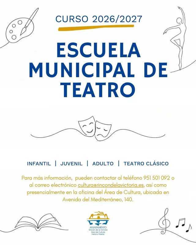 La Escuela Municipal de Teatro de Rincón abre la matrícula para el nuevo curso